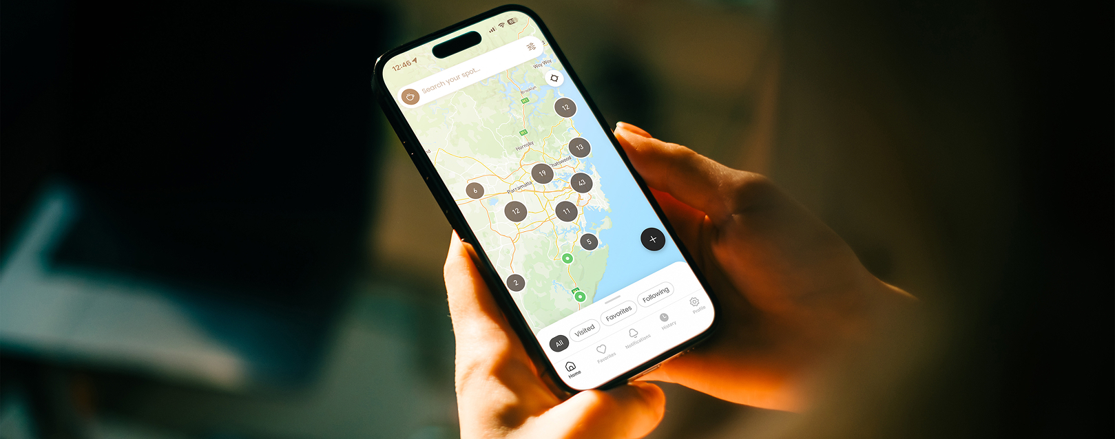 Pintio app interface 1